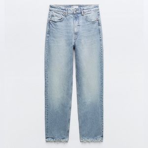 ZARA - TRF high-waisted mom fit jean